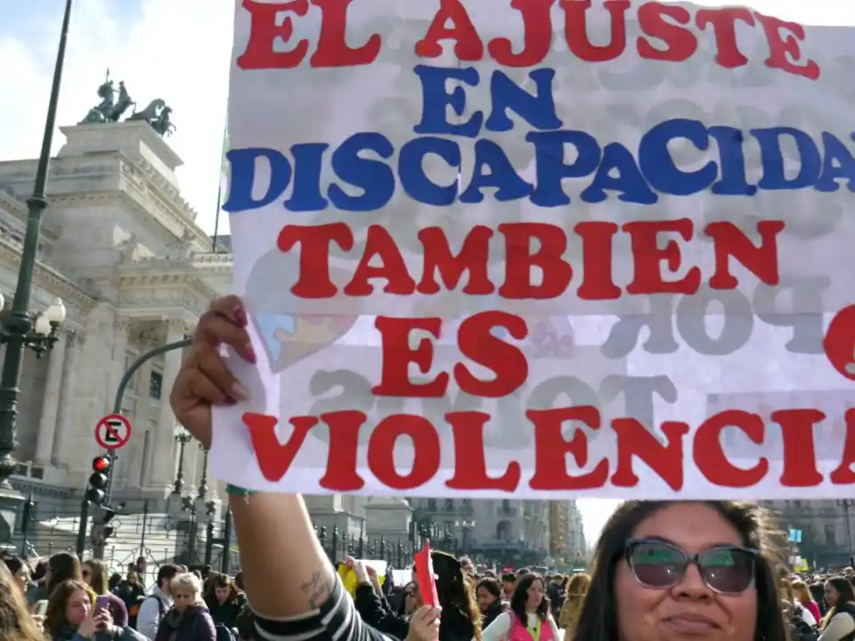 Manifestaciones en el Congreso nacional, una constante. Foto: Gentileza