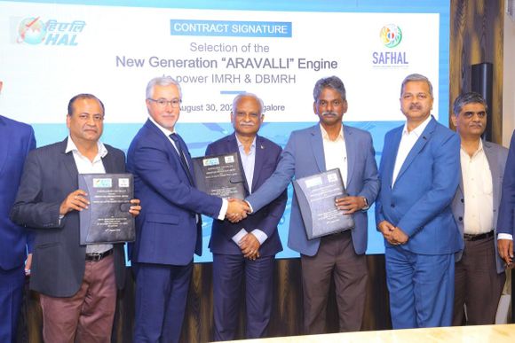 Nace el Aravalli: HAL y Safran se asocian para desarrollar el motor de los nuevos helicópteros indios