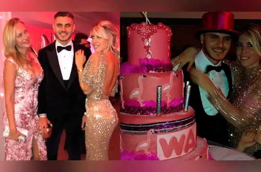 La lujosa fiesta de cumpleaños de Wanda Nara y el millonario regalo de Mauro Icardi