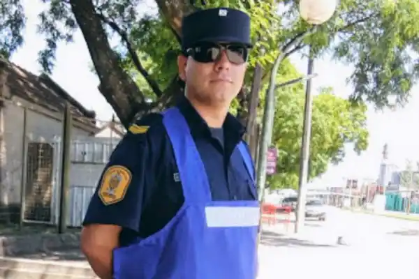 El policía de Gualeguaychú que se cansó de las críticas y es viral