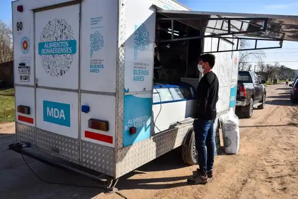 Debido al pronóstico de lluvia se reprograma la feria de mercados bonaerenses en el barrio Acceso Norte