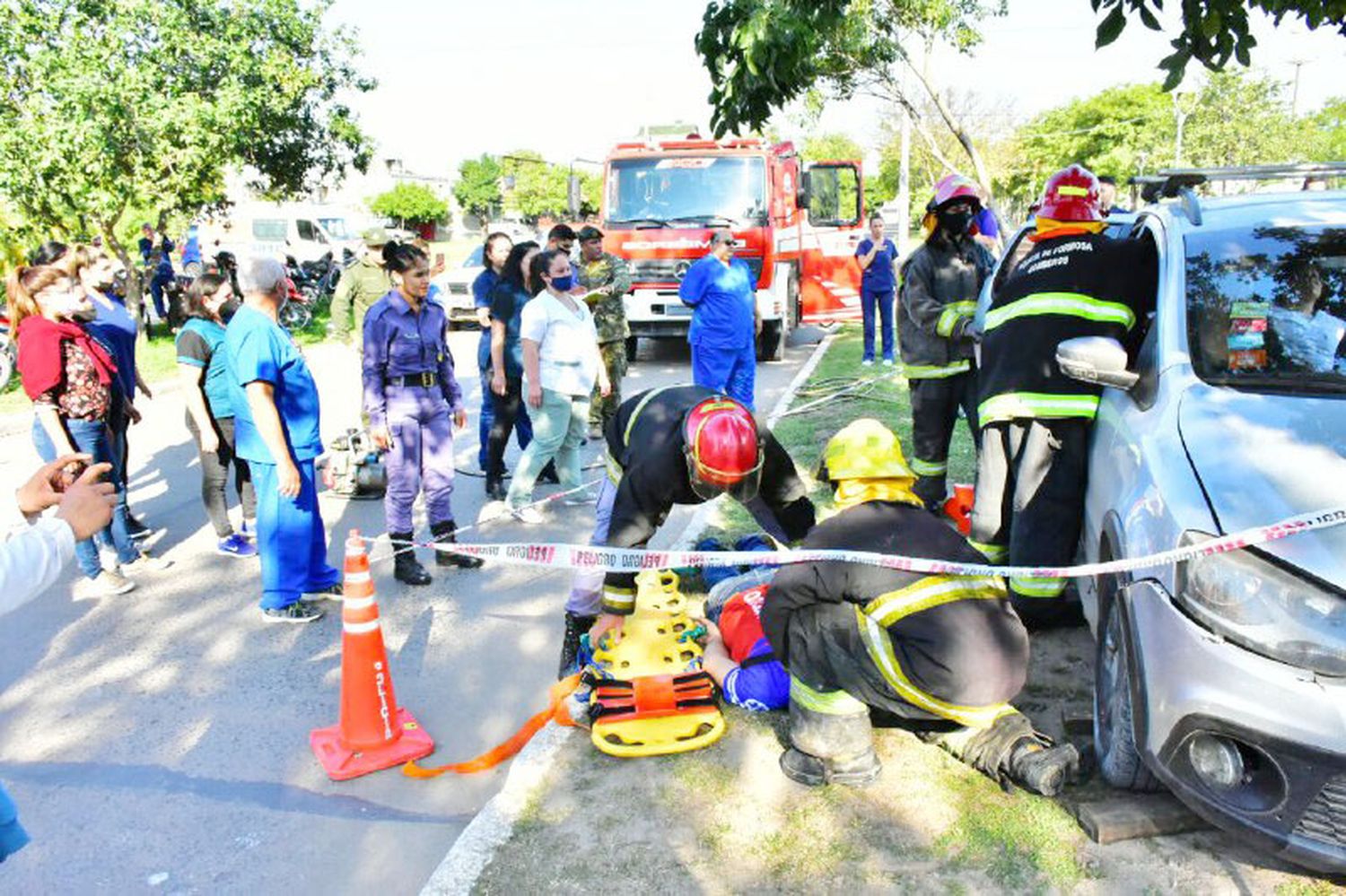 El SIPEC realizó taller de simulación
de incidente con víctimas y triaje