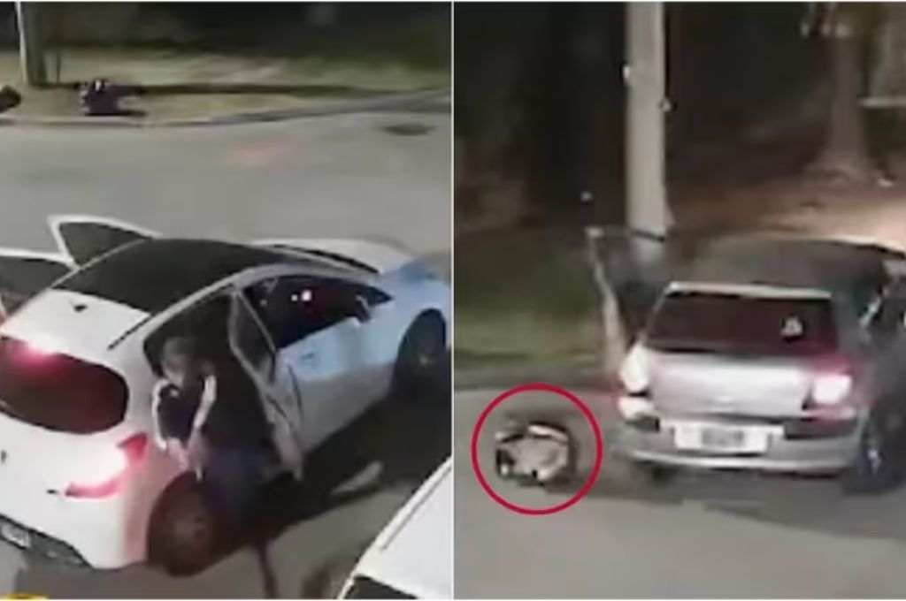 Desesperación durante un robo