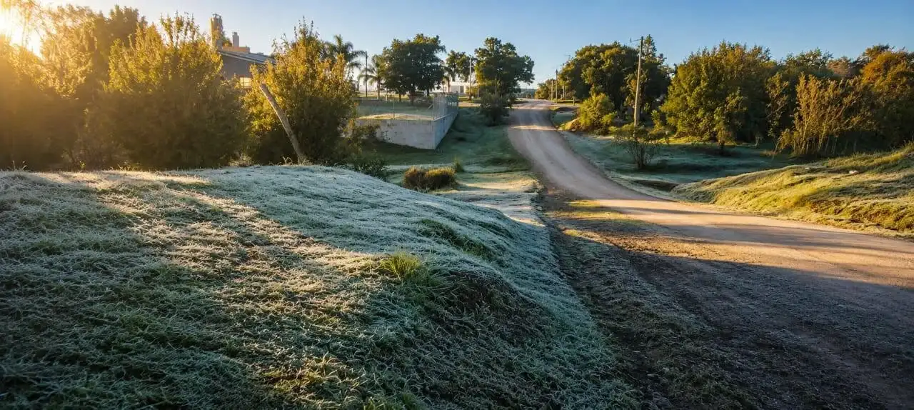 Alerta por bajas temperaturas en Entre Ríos: doce departamentos permanecen bajo advertencia del SMN