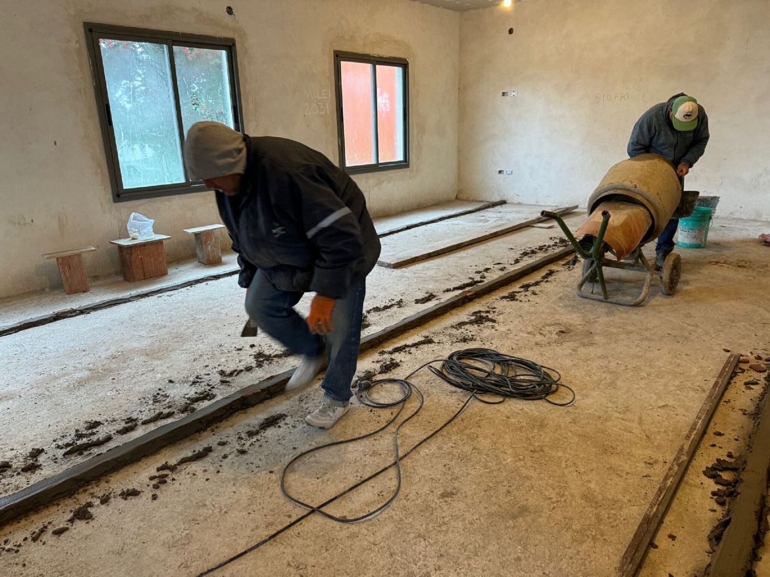 El municipio de Balcarce avanza en la construcción del Centro Universitario que albergará a un total de 40 estudiantes.