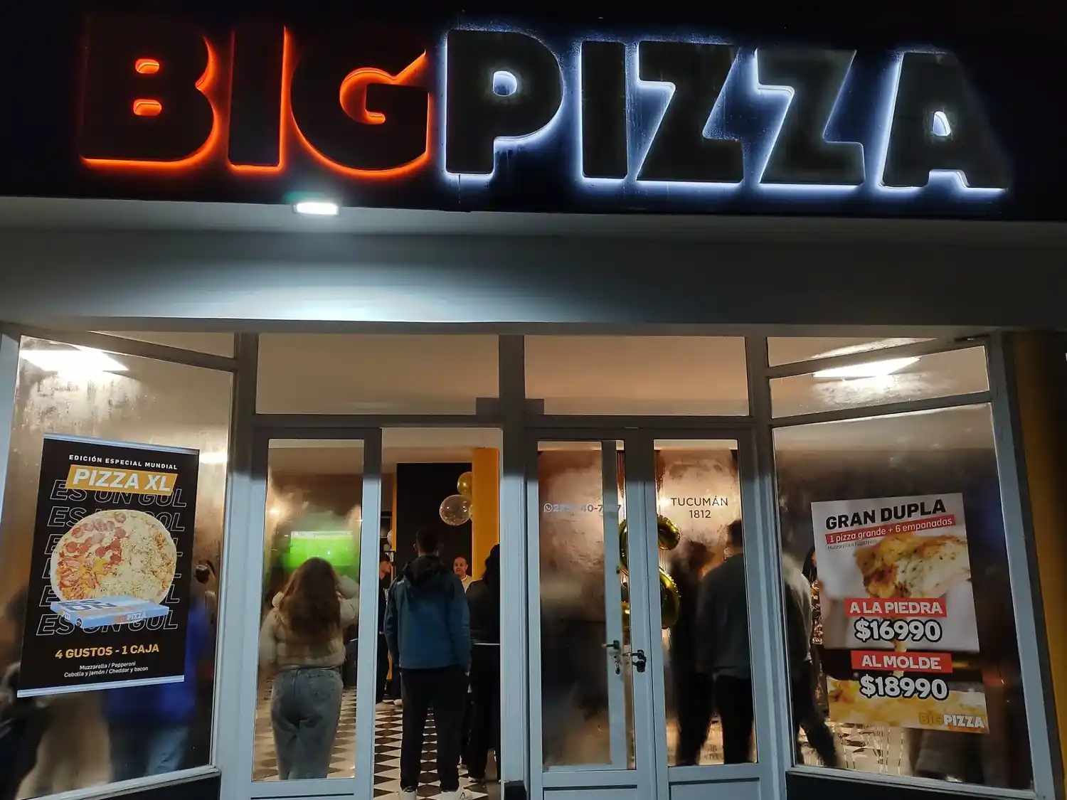 San Bernardo tiene una nueva propuesta gastronómica: abrió Big Pizza con promociones de apertura