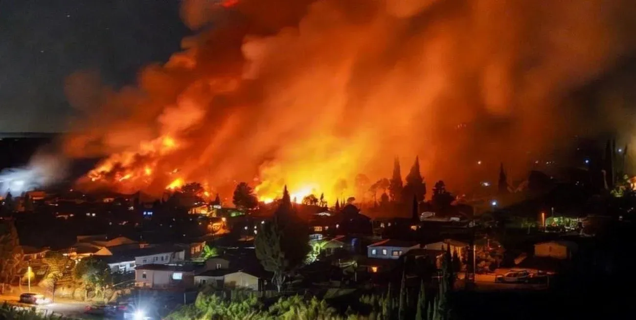 La tragedia provocada por una ola de incendios forestales en el centro y sur de Chile