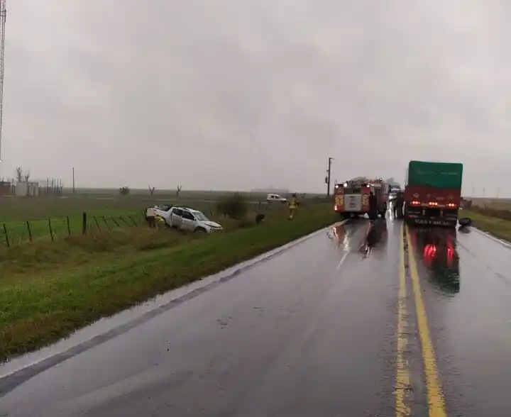 Falleció la mujer rufinense que estaba grave tras accidentarse este viernes en ruta 33