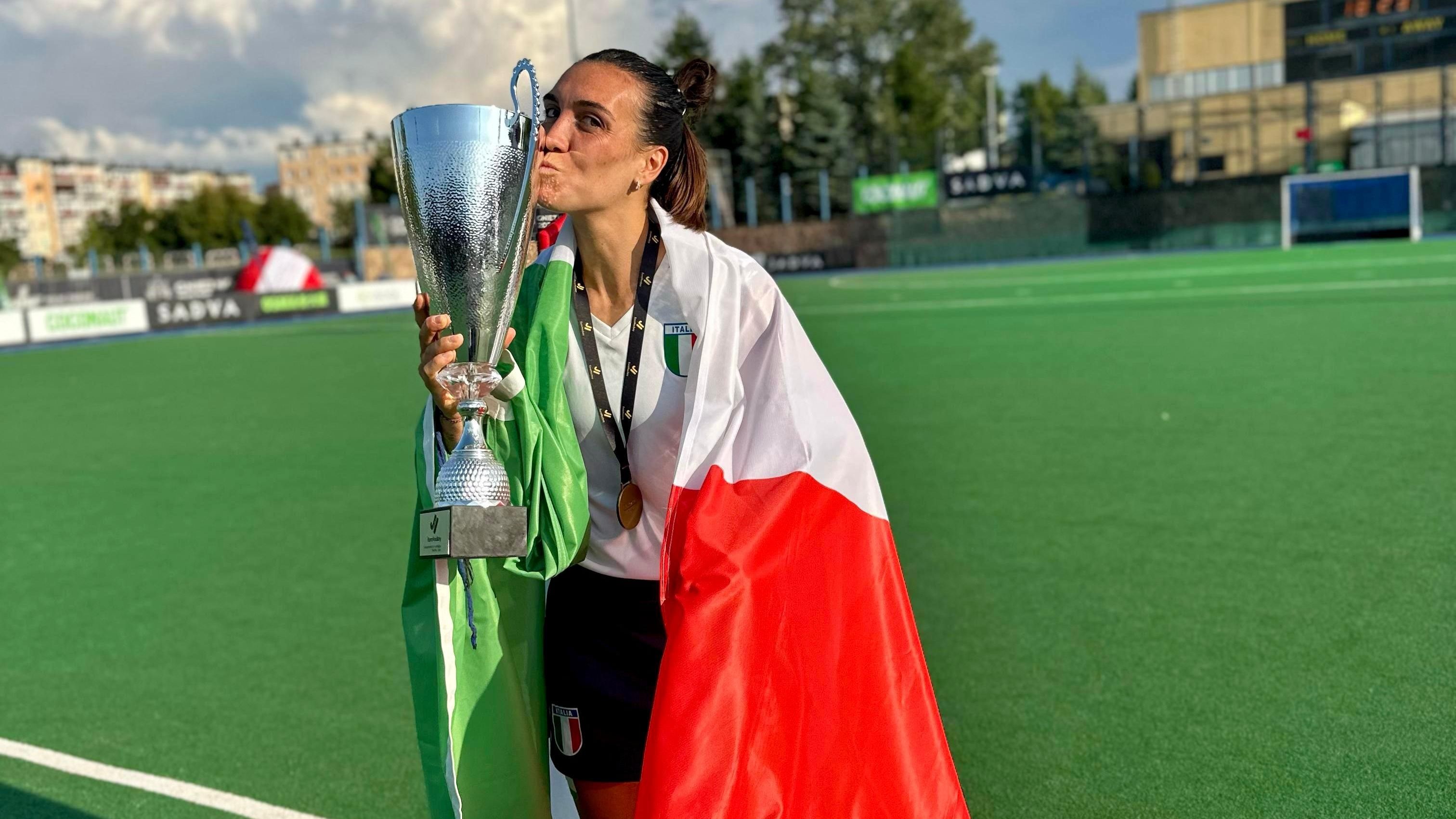 Paz Lunghi conquista Europa y lleva la bandera tandilense