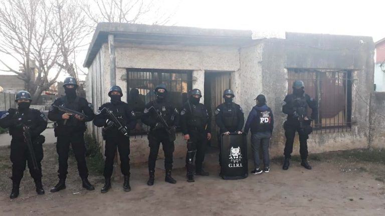 Sur de Santa Fe: allanamientos y detenciones por drogas