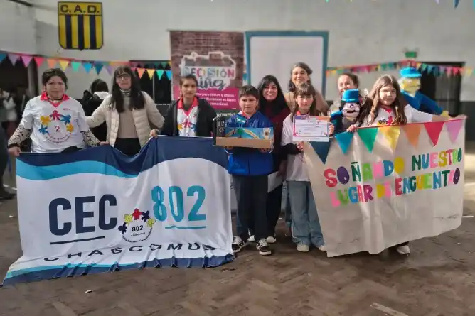 Dos proyectos de Chascomús fueron seleccionados en el programa provincial Decisión Niñez