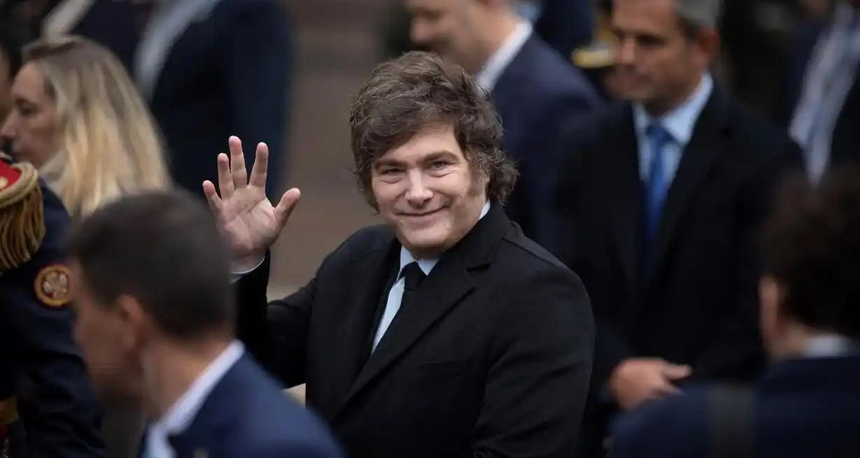 Milei canceló su visita a Estados Unidos.