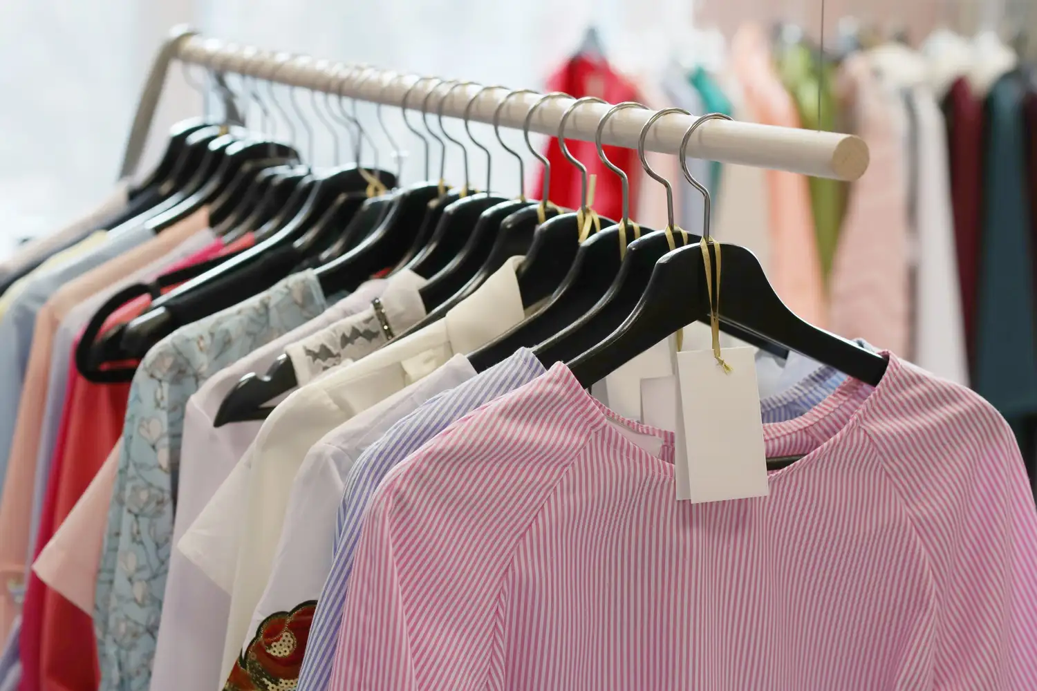 El componente de textiles importados asciende al 67% de las prendas que se consumen en el país, el nivel más alto de la serie, frente al 33% de los locales.