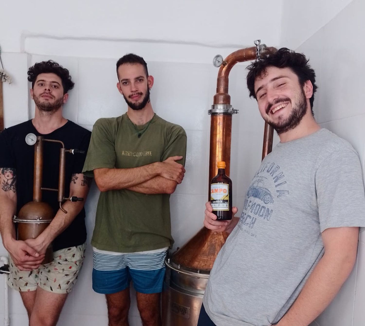 CAMPO: gin hecho en Tandil