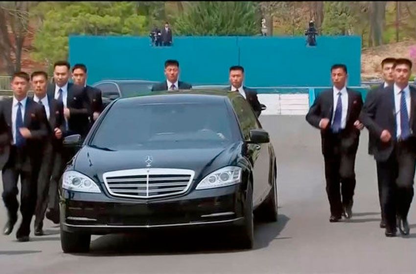 Quiénes son los escoltas de Kim Jong-un