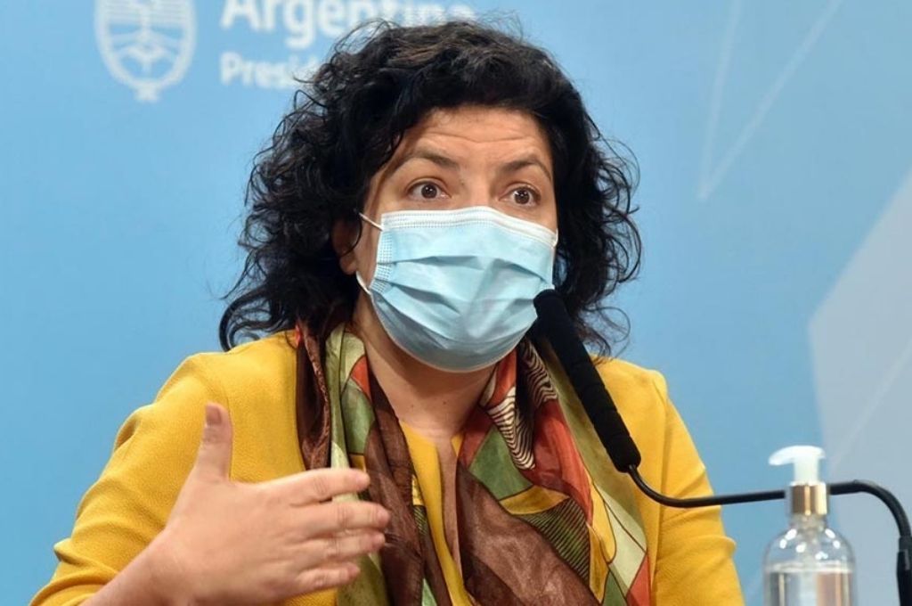 Carla Vizzotti señaló que los contactos estrechos sin síntomas “no hace falta” que se testeen