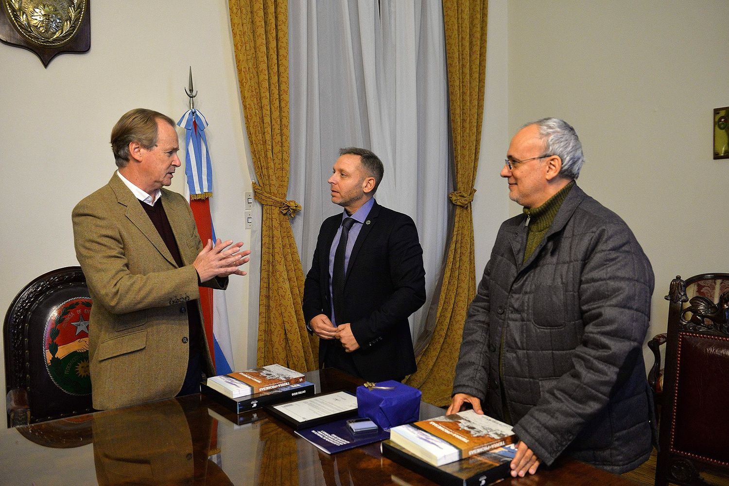 Bordet recibió un reconocimiento por su accionar contra la discriminación y el antisemitismo