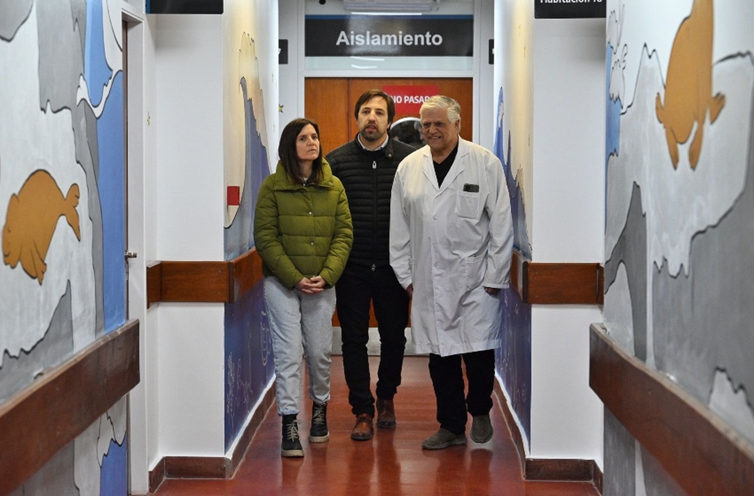Kreplak y Raverta reinauguraron la Sala de Oncología del Hospital Materno Infantil