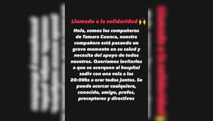 Convocatoria por Tamara Cuenca