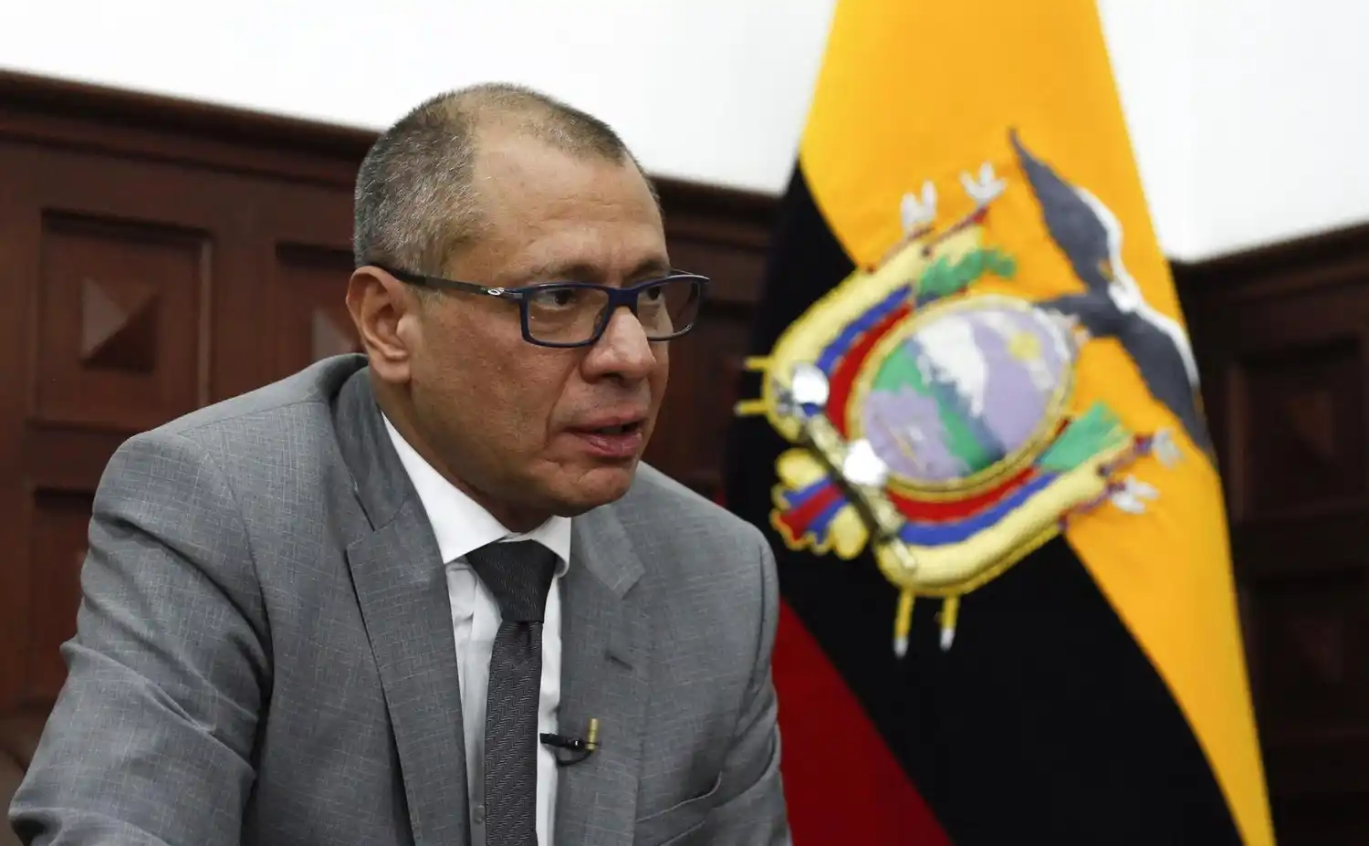 Jorge Glas, exvicepresidente de Ecuador.