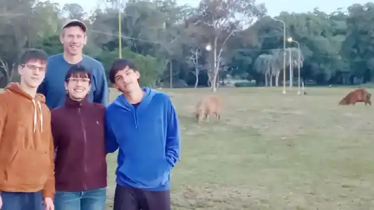 El peligro potencial de acercarse a los carpinchos, o capibaras