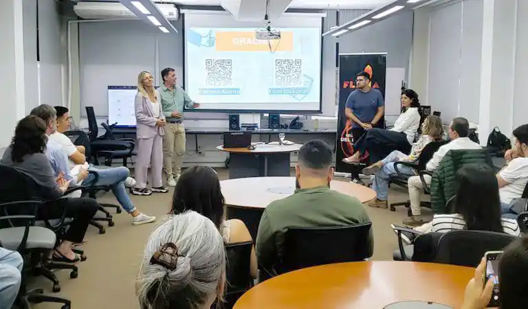 Encuentro. Se realizó en la sede de la Peña El Cielito