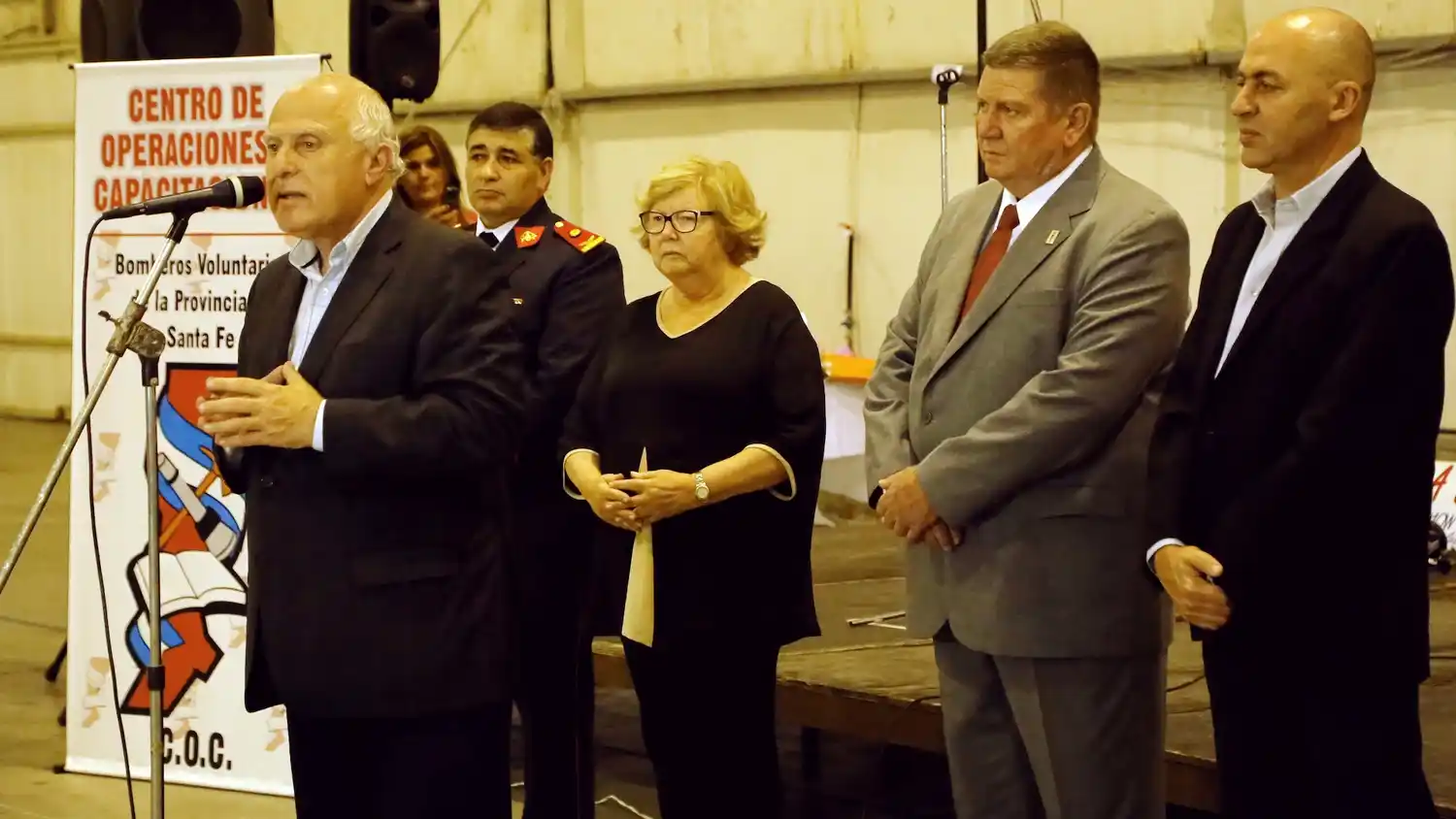 Lifschitz destacó la labor de los Bomberos Voluntarios