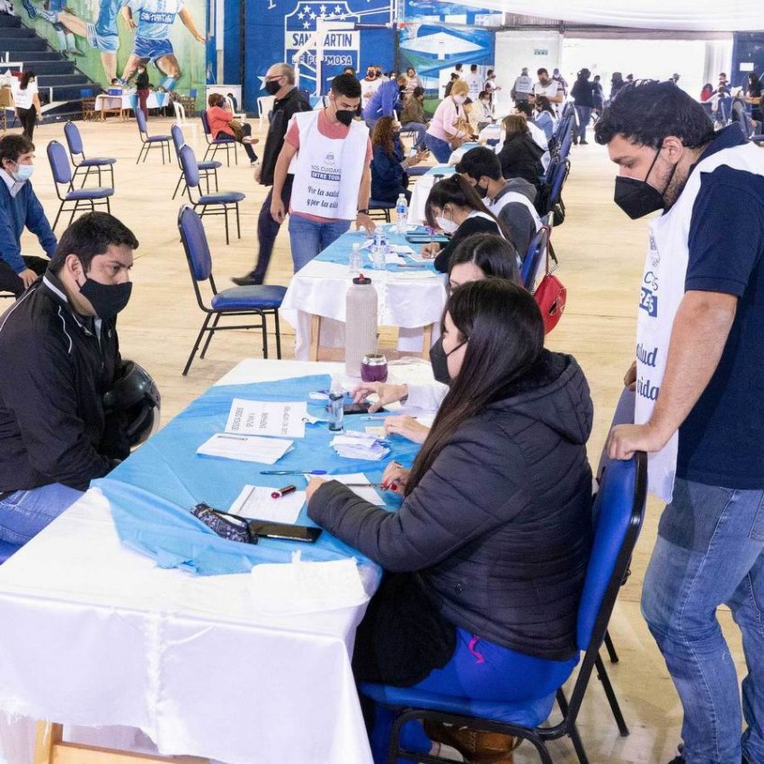 Prosigue la campaña de vacunación, con la aplicación de segundas dosis