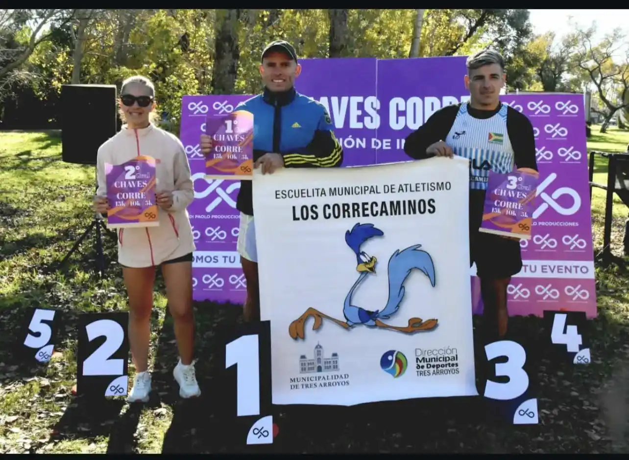Maureli ganó una nueva edición de los 15k Chaves Corre