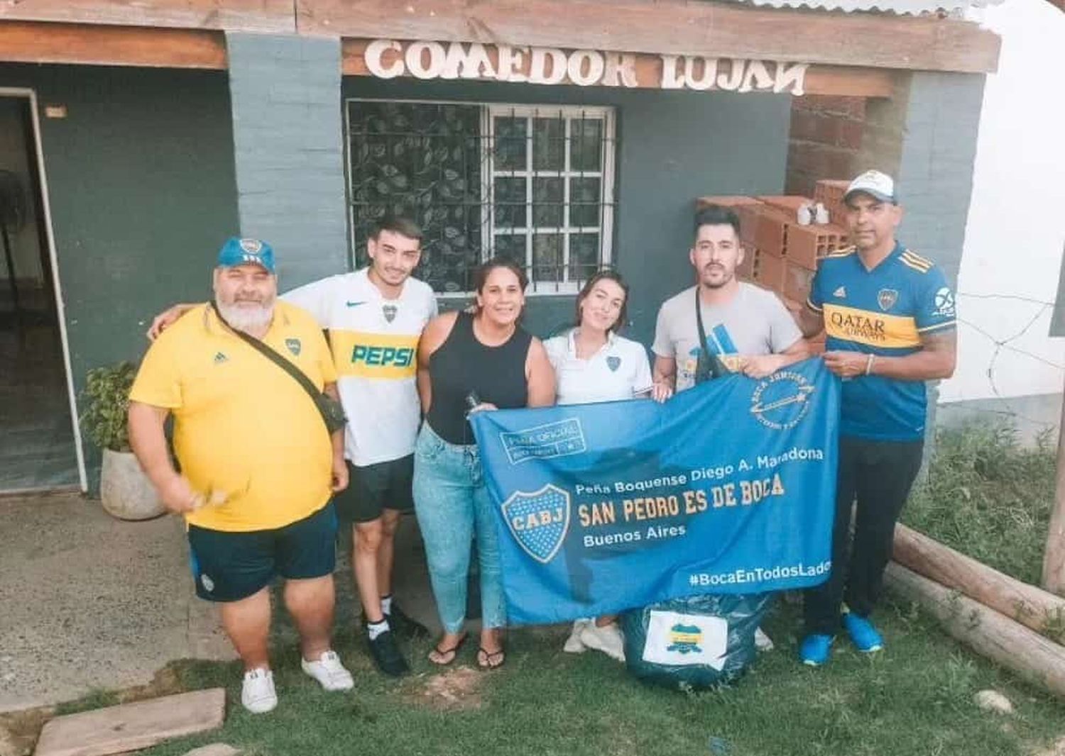 la peña de Boca