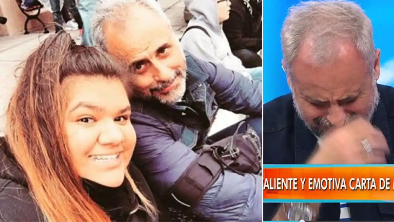 Rial contó cuál fue la reacción de su hija Morena tras verlo llorar en TV