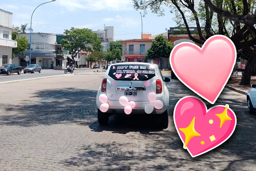 Las buenas noticias se comparten: una rafaelina tuvo su última sesión de Quimioterapia, lo festejó y se volvió furor