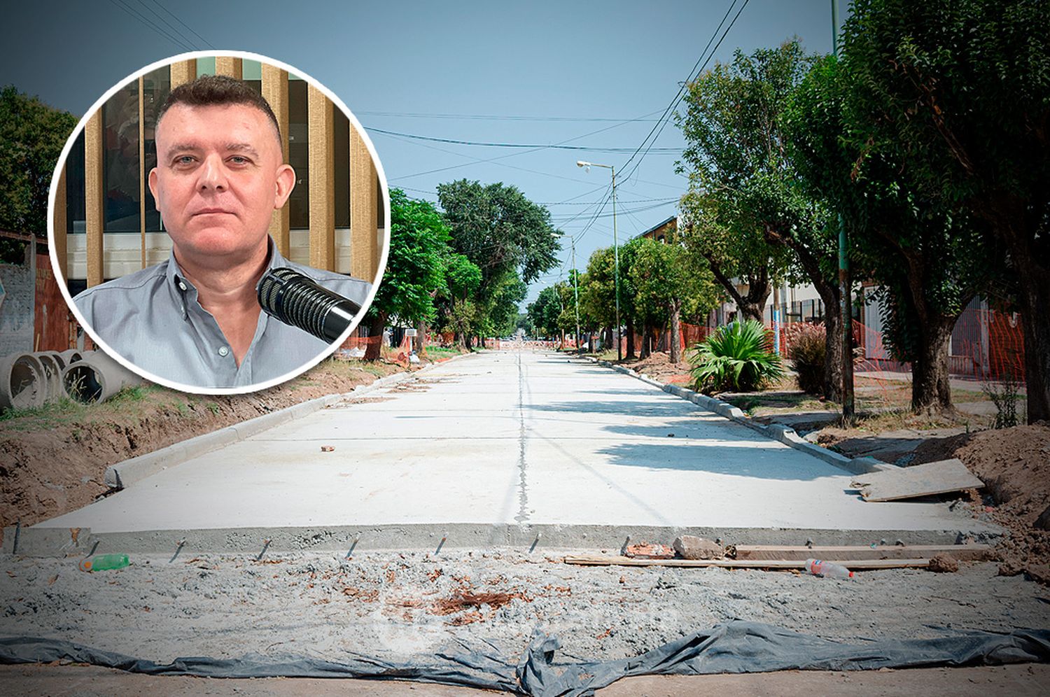 Dellasanta, sobre la pavimentación de Bv. Yrigoyen: “Más de mil millones y ni siquiera saben cómo se va a hacer”