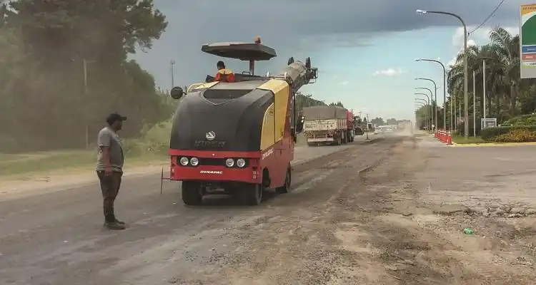 Fresado en Crucero General Belgrano