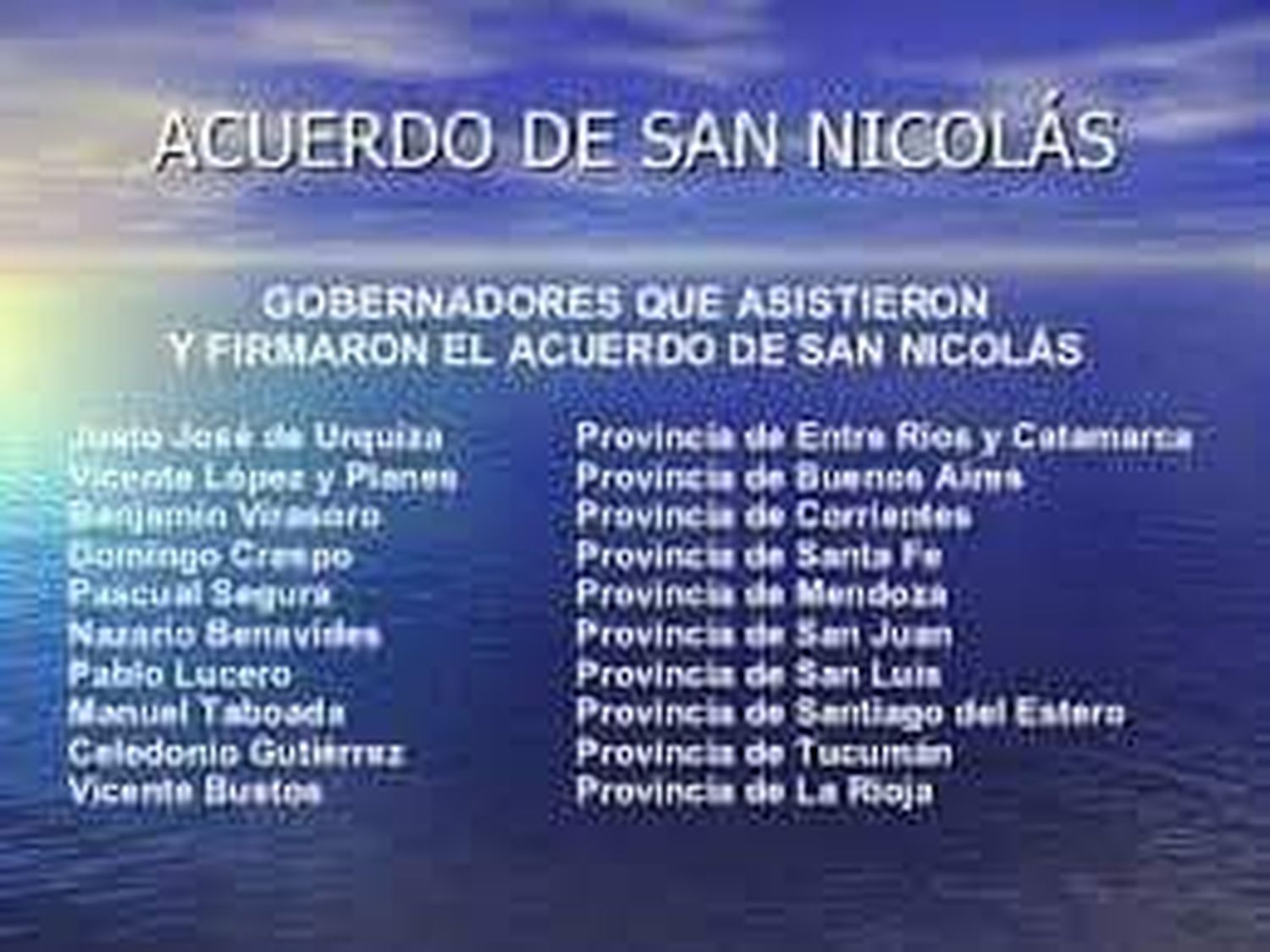 El más importante pacto firmado desde la independencia de 1816 - 1