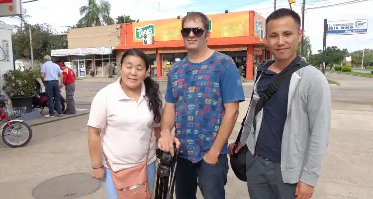 Japoneses filman documental en San Pedro
