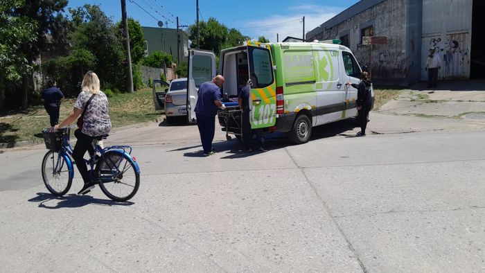 oliveira cézar y naón choque bicicleta