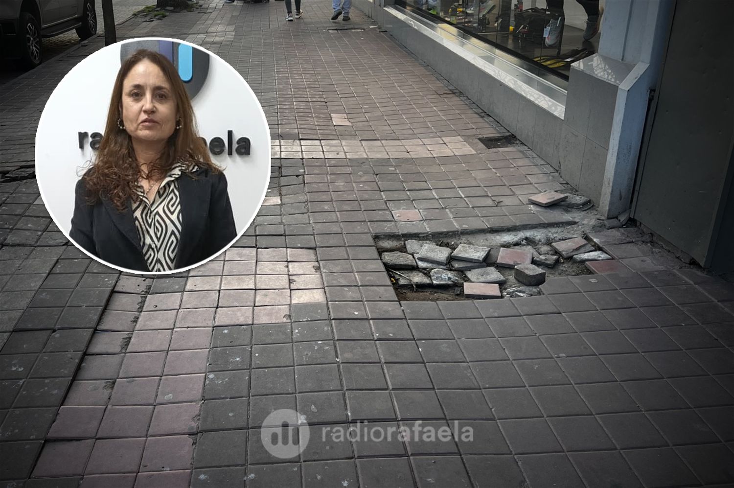 “Es un hecho histórico”: comenzará la remodelación de las veredas del centro de Rafaela