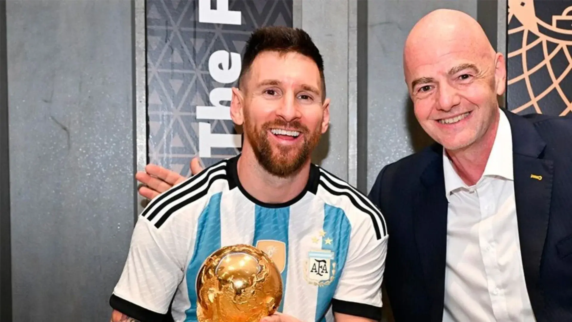 Infantino despidió a Messi de la Selección: “Tu carrera redefinió nuestro deporte”
