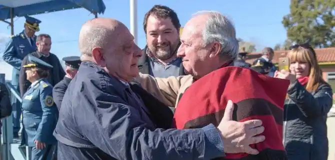 El intendente Arroyo se reunió con el tataranieto del general Güemes