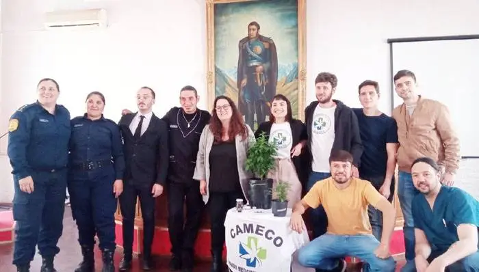 Capacitación sobre cannabis:  CAMECO y las Fuerzas de Seguridad