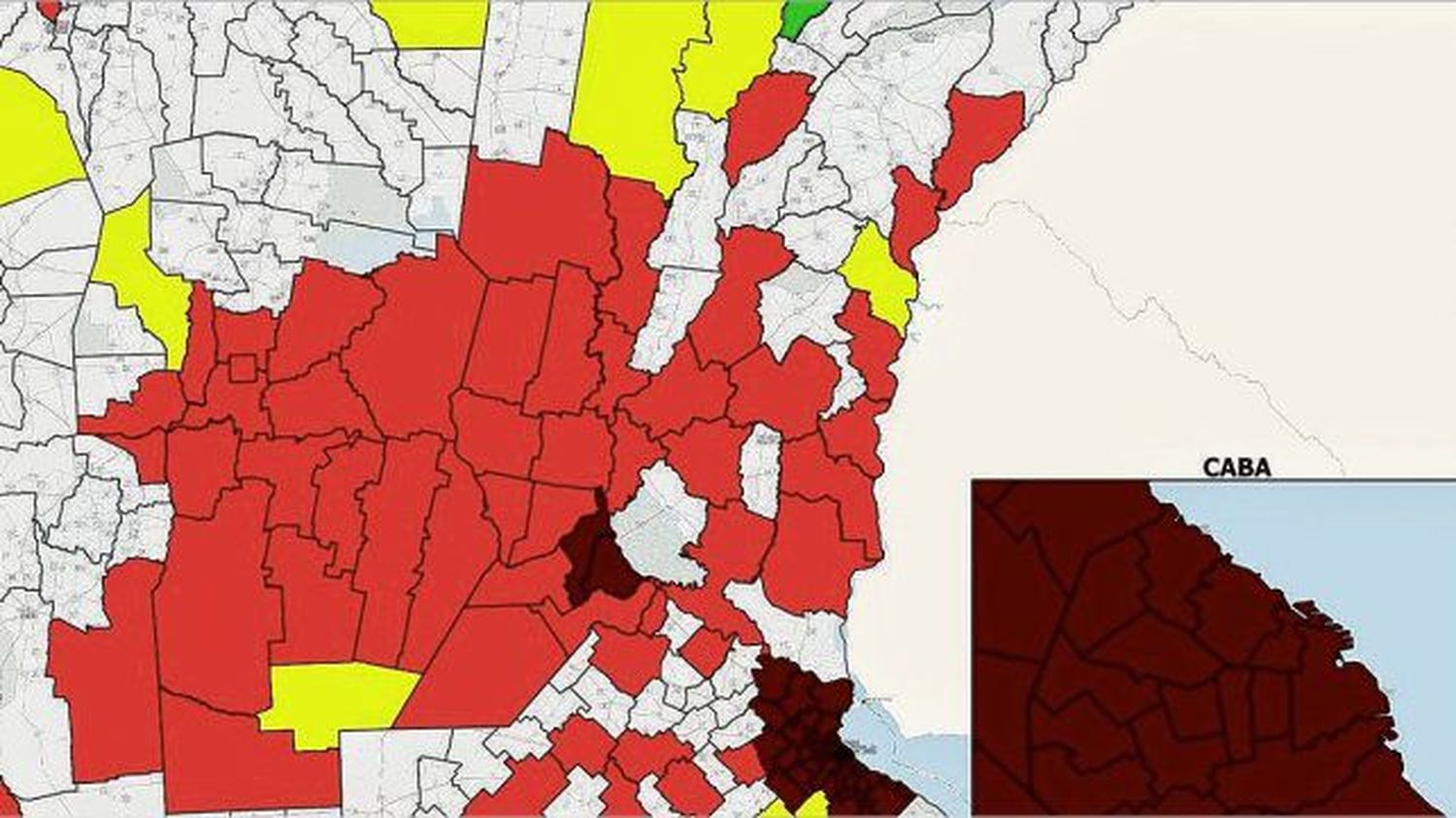 Gualeguay entre los departamentos de alto riesgo epidemiológico