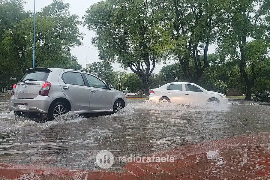Domingo con más y más lluvia en Rafaela
