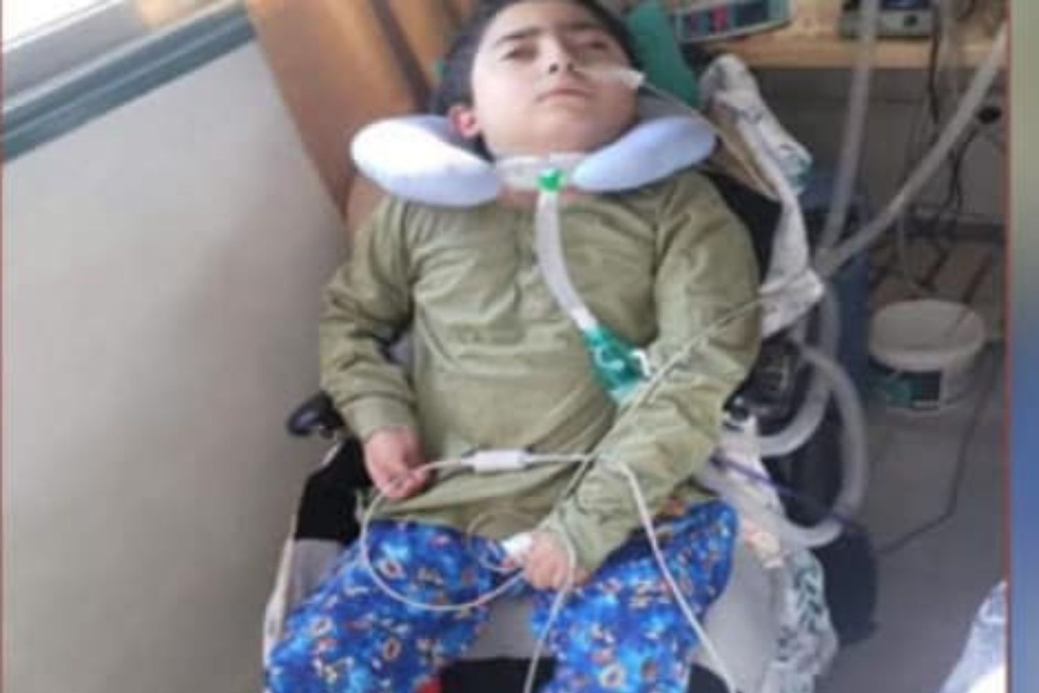 Benjamín tiene 9 años, lucha contra una cardiopatía y las secuelas de un ACV.