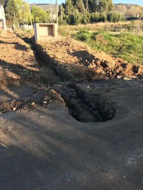Zanja sin señalizar 