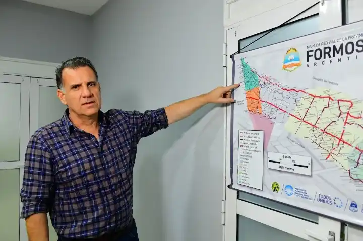 Caffa resaltó las obras hídricas para la contención del río Pilcomayo