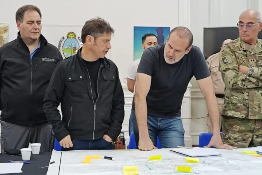 "Esta situación no tiene precedentes", sostuvo Kicillof desde Bahía Blanca