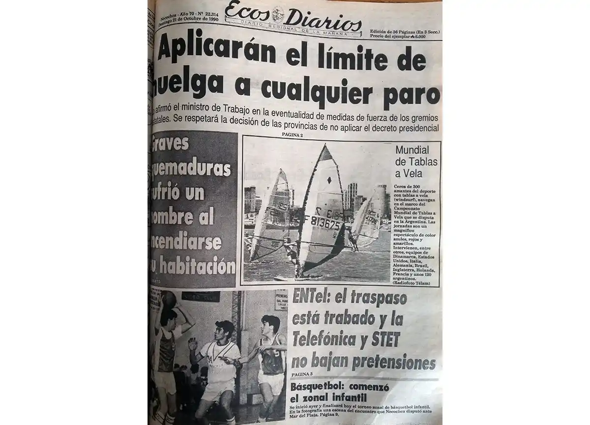 Domingo 21 de octubre de 1990