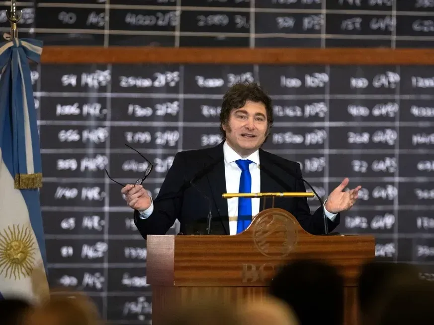 Milei vetó la ley que sancionó el Congreso. Crédito: Xinhua.