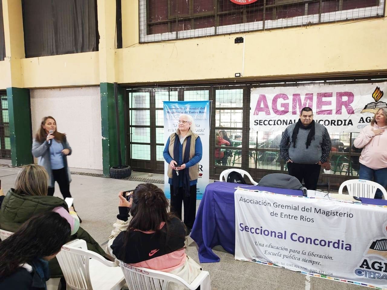 Concordia fue sede de una charla sobre normativa concursal de Inicial y Primaria